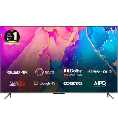 TCL 안드로이드11 4K QLED TV 소개